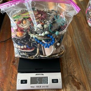 Assorted Junk Jewelry For Crafting